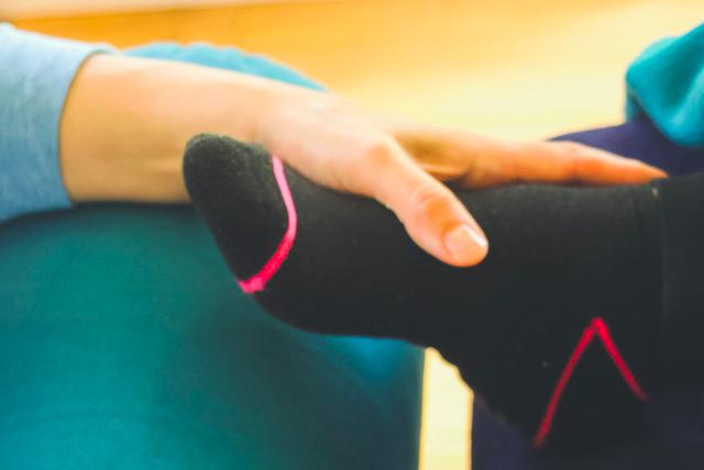 Craniosacral therapy session