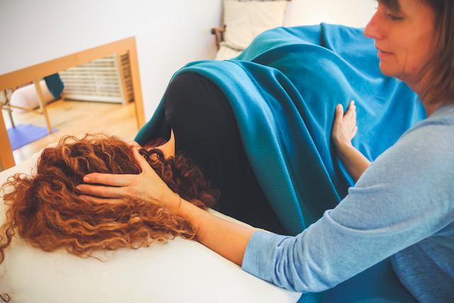 Craniosacral therapy hands-on work